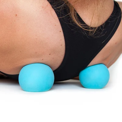 Ballon d'exercice de crosse de Massage de Yoga de gymnase de thérapie sportive de forme physique pour le Massage de dos