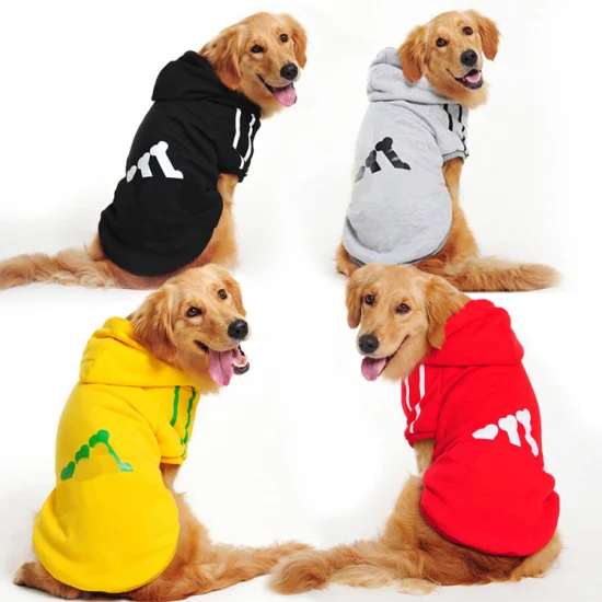 Sweat à capuche pour petit et grand chien Labrador, vêtements chauds, produits pour animaux de compagnie