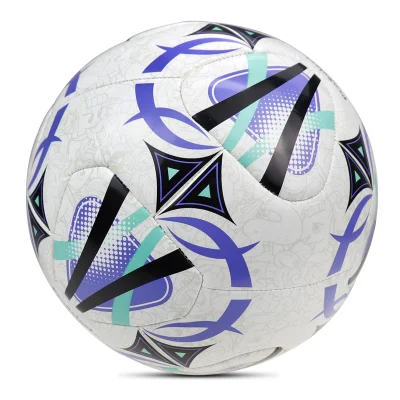 Ballons de football personnalisés à bon prix, ballon de football en matériau PU souple pour le sport
